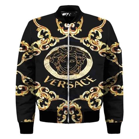 Luxury Designer Versace Bomber Jacket
